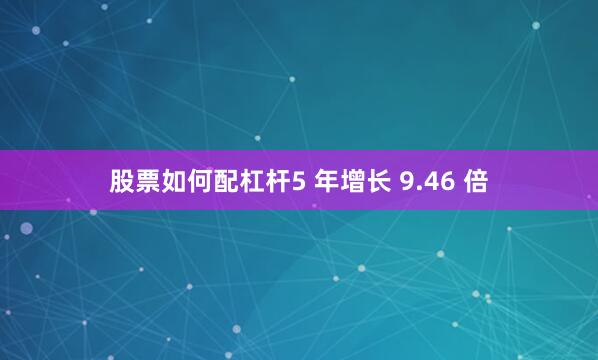 股票如何配杠杆5 年增长 9.46 倍
